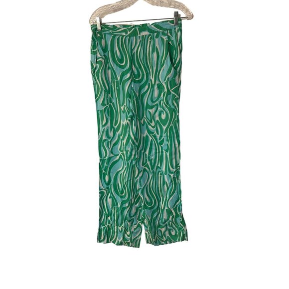 Lilly Pulitzer Cambridge Palazzo Pants Finders Keepers Women's Size Small Excell - Picture 2 of 5
